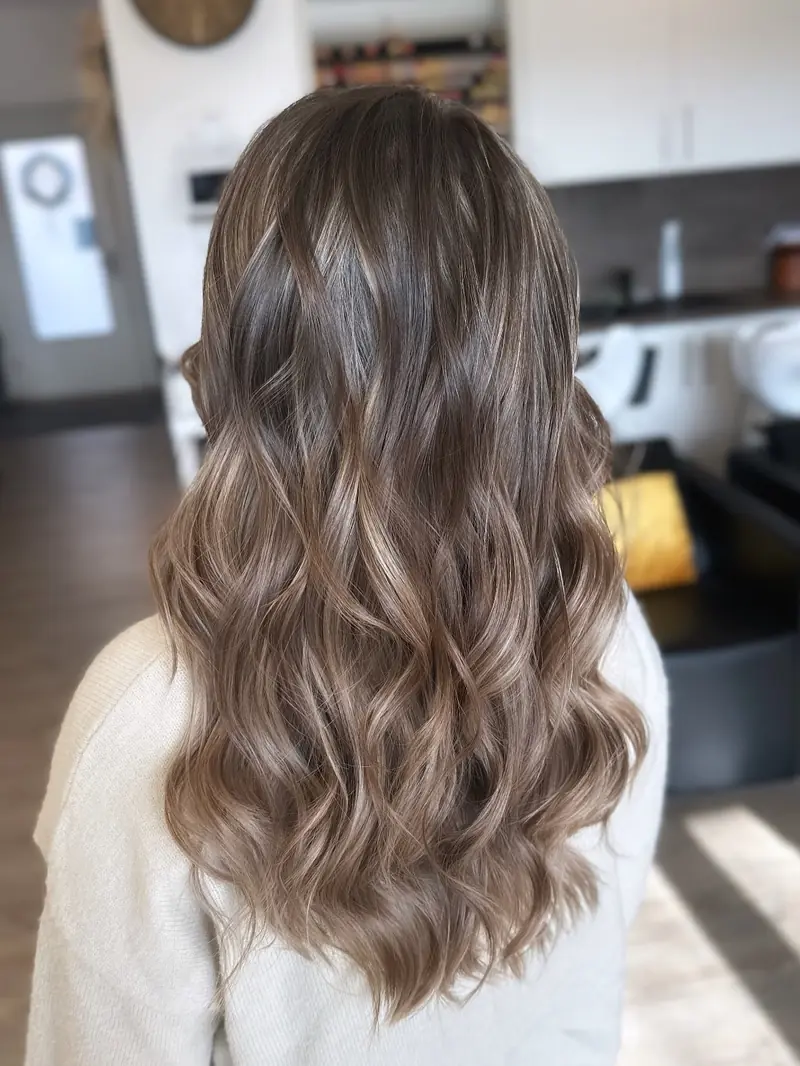 Natürliches Balayage Styling